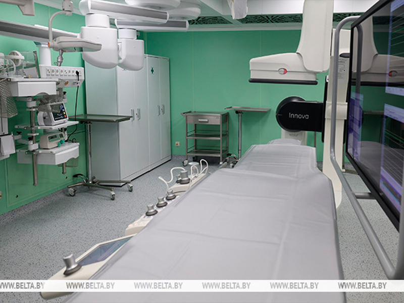 В Минской областной клинической больнице открылся новый ангиографический кабинет