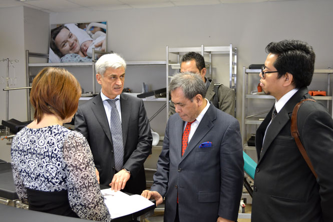  The Ambassador of Indonesia visited "MEDIN"