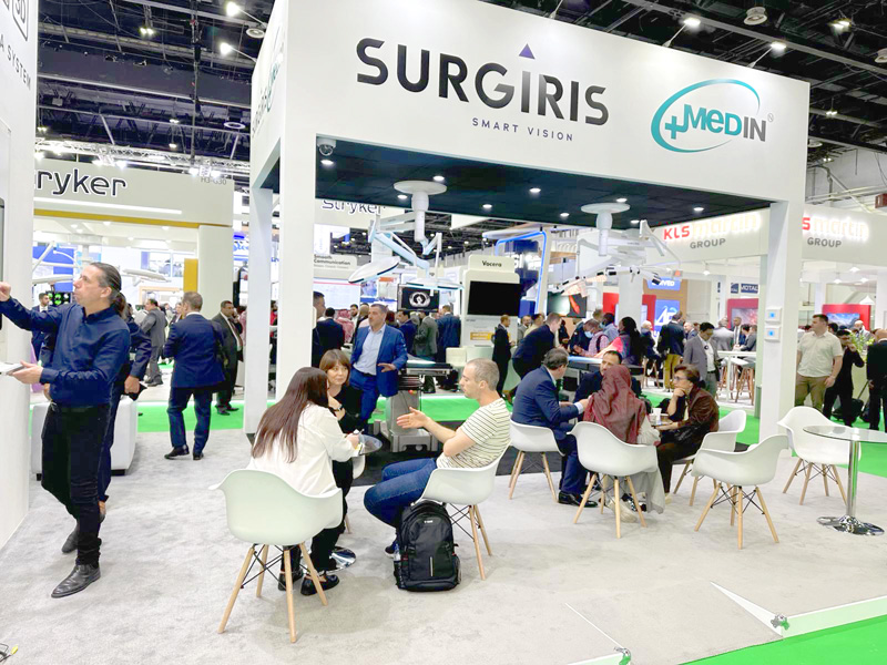 Приглашаем посетить экспозицию Медин на выставке Arab Health 2023