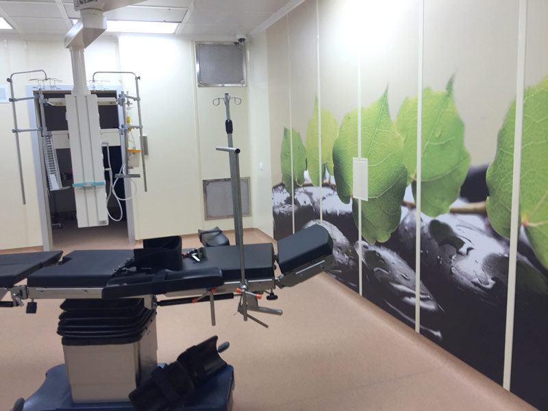 5th clinical hospital in Minsk is equipped