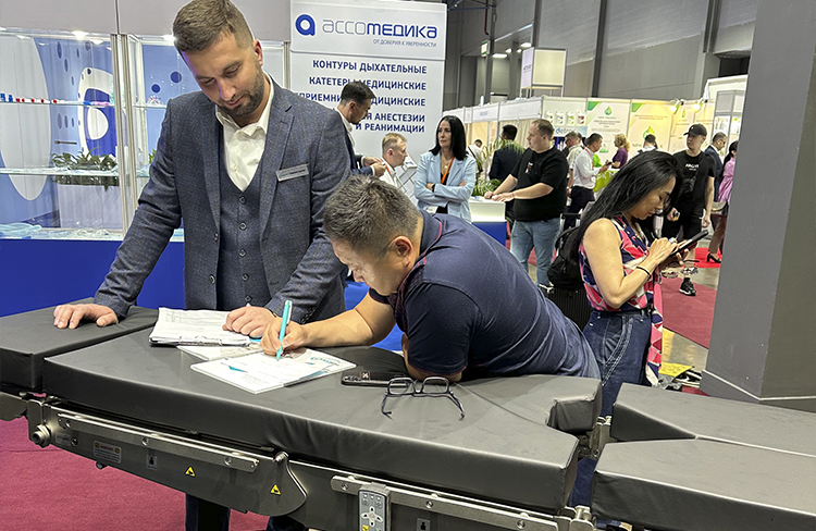 Благодарим за посещение стенда Медин на выставке KIHE-2023 в Казахстане