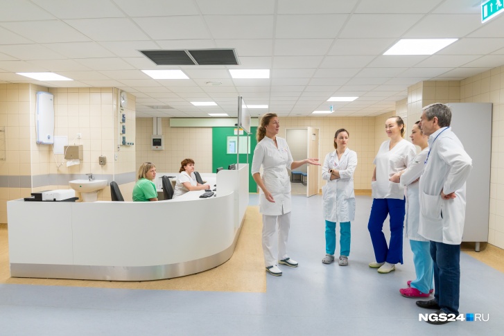 Краевая клиническая больница №1, г. Красноярск