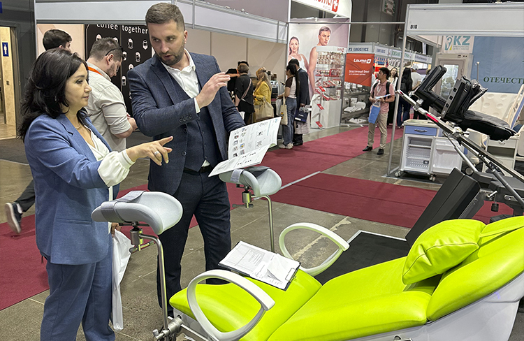 Благодарим за посещение стенда Медин на выставке KIHE-2023 в Казахстане