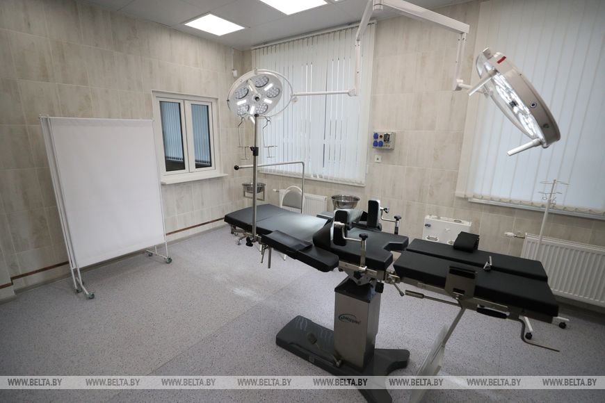 Оснащение поликлиники будущего в Уручье