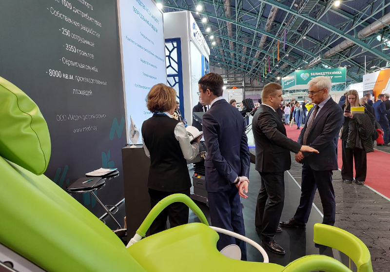 Состоялось открытие выставки "Здравоохранение Беларуси - 2024"