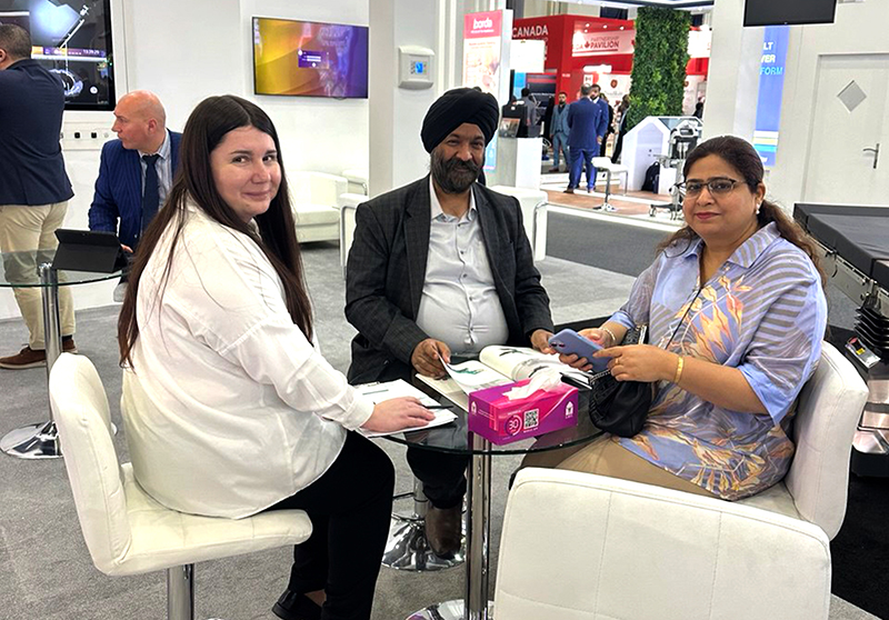 Благодарим за посещение стенда МЕДИН на Arab Health 2025