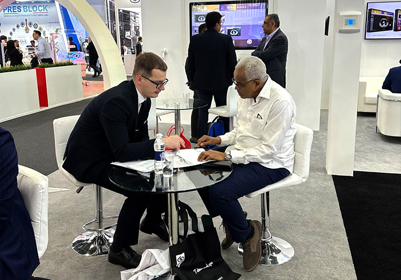 Благодарим за посещение стенда МЕДИН на Arab Health 2025