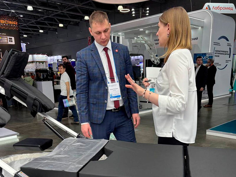 Второй день выставки "Здравоохранение-2025" в Москве