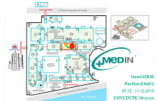 Welcome to visit us at «Zdravookhraneniye 2015»