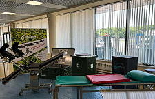 Медин на выставке "Военно-полевая хирургия и реабилитация"